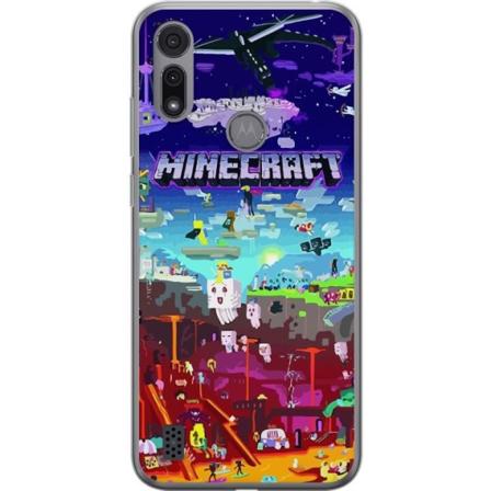 Motorola Moto E6i Kuori / Matkapuhelimen kuori - MineCraft