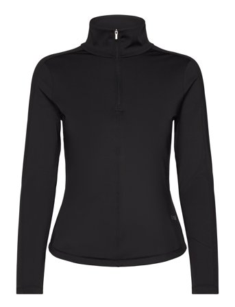 Serene Half Zip Long Sleeve Black Casall