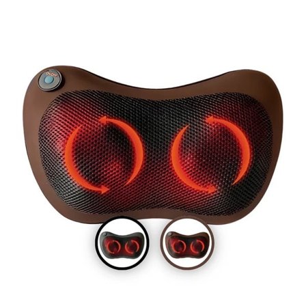 Herzberg Shiatsu massagekudde med värme