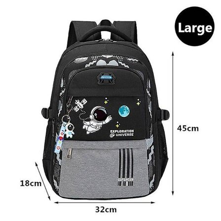 Barn skolväskor vattentäta ryggsäckar sidoöppning pojke skolryggsäck skolväska för barn grundskoleelev mochilas