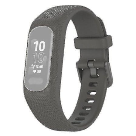 For Garmin Vivosmart 5 Anti-scratch silikone urrem med beskyttende etui håndledsrem