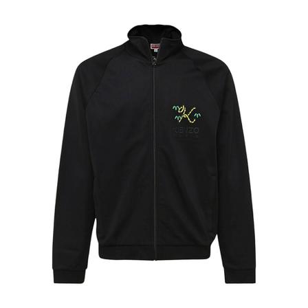 Kenzo, Sweater Czarny, Mężczyzna, Rozmiar: L
