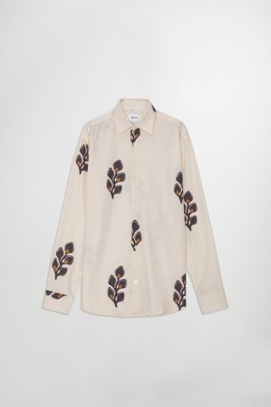 NN07 Freddy Shirt male White Cotton Blend