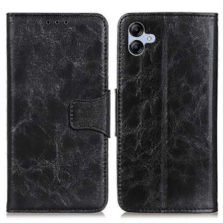 Samsung Galaxy A05 4G -kotelo, halkaistu nahka, Crazy Horse -kuvio, lompakkopuhelinkotelo