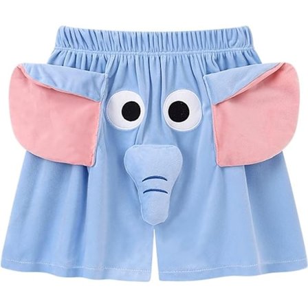 Morsomme Elefant Shorts, Søte og Nydelige Elefant Shorts Pyjamasbukser