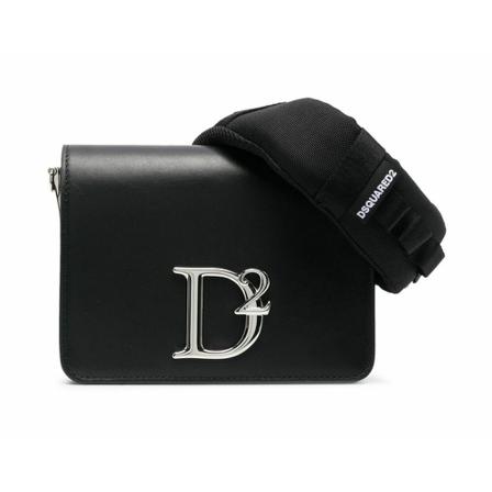 Dsquared2, Cross Body Bags Zwart, Dames, Maat:ONE Size