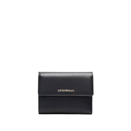 Emporio Armani Wallets Cardholders Sort, Dame Punge og Kortholder, Størrelse: ONE Size