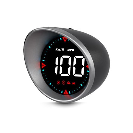 Bilens head-up-display, bilens hastighetsmätare, visar hastighet och riktning, kompass i bilen, kilometerräknare, fungerar för alla bilar.