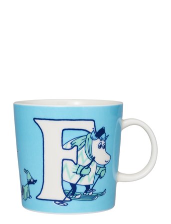 Moomin Mug 0,4L Abc F Blue Arabia
