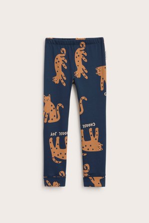 Kappahl | Mönstrade leggings | Mörkblå