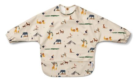 LIEWOOD Merle Spiseforklæde med ærmer All Together/Sandy, Børn & Forældre, Spisetid, Hagesmække