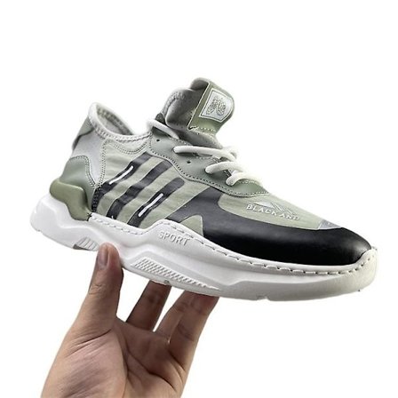 Issilke Stoff Herre Net Røde Løpesko