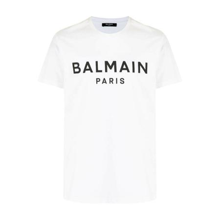 Balmain T-Shirts Hvid, Herre