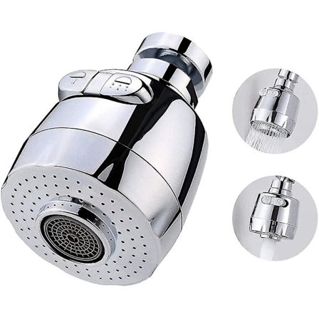 Haneperlator - Kan rotere 360 grader / Vandbesparende si / Beluftet stråle