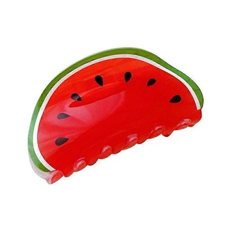 Vandmelon Frugtformet Hårklemme Hestehale Dekoration til Kvinder Piger