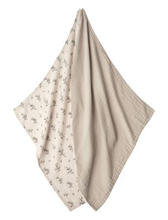 Muslin Blanket Small - 2Pcs Baby & Maternity Baby Sleep Muslins Muslin Blankets Monivärinen/Kuvioitu Garbo&Friends