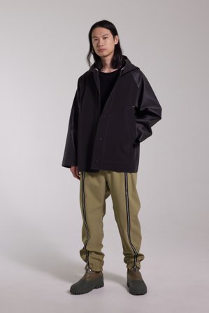 Bergamo Hooded Jacket Black