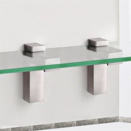 Hyllfäste 3–24 mm – 2 st klämkonsoler