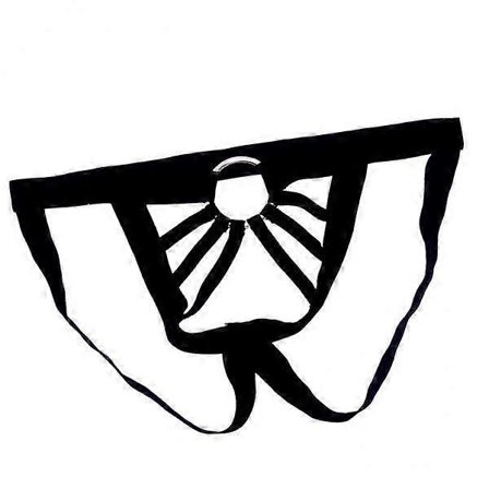 G-string-kalsonger för män i svart