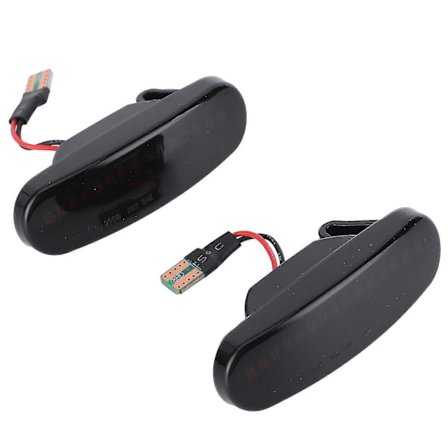 2 st LED Sidomarkeringsblinkers 51717793 51942933 Passar för 169 199 Rökfärgad Edition [DB]