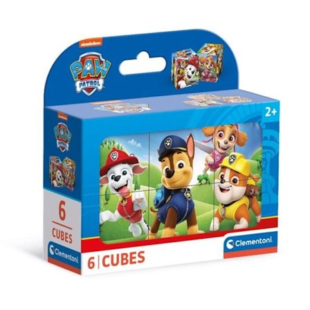 Paw Patrol Paw-sitive sagokub 6 delar – Clementoni