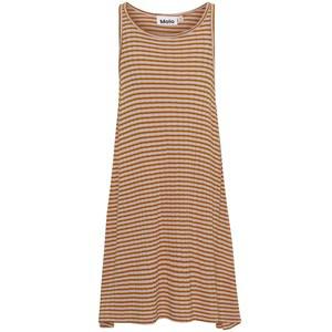 Molo Rose Almond Stripe Cissy Dress 110/116 cm - Dresses - 110/116 cm - Red