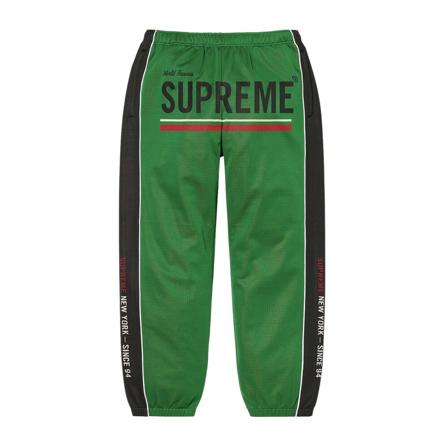 Supreme, Cropped Trousers Groen, Heren, Maat:M