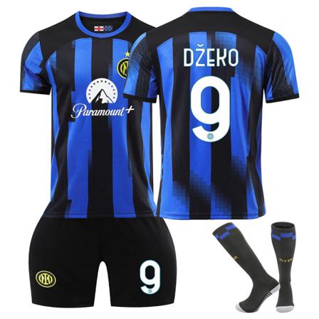 2324 Inter ilan Home No. 10 Lautaro 9 Zeco 23 Barrera 90 Lukaku Fodboldtrøje og Sportstøj M