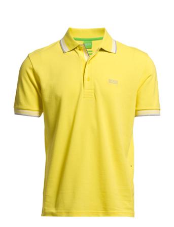 Paddy Polos Short-sleeved Keltainen BOSS