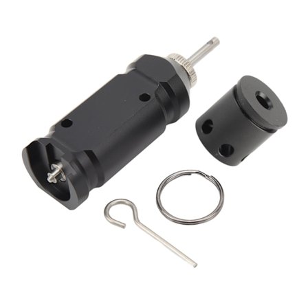 Perimeter Trip Alarm Aluminiumlegering Utlösningslina Perimeterlarm Tidig Varningssäkerhetssystem för Camping och Egendomssäkerhet Svart