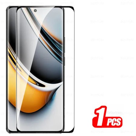 För Realme11Pro Plus Glas Böjd Härdat Glas Realme11Pro Plus 6.7'' Skärmskydd