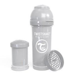 Twistshake Anti-Colic 260ml Pastel Grey - Baby feeding - One size - Grey