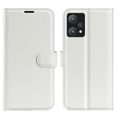 Oneplus Nord Ce 2 Lite 5g Fodral Litchi Textur Vit