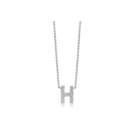 Sif Jakobs, Necklace Novoli H Grijs, Dames, Maat:ONE Size