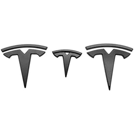 3 Pak Tesla Bil Logo Ratstyre Stickers til Tesla Model 3