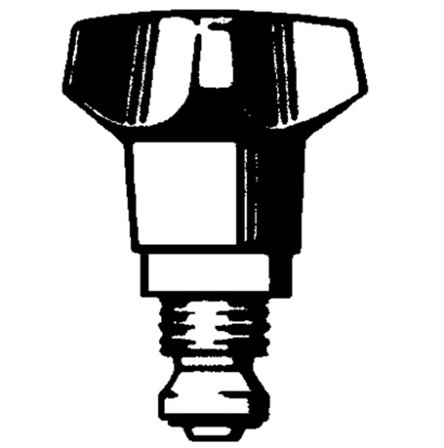 FM Mattsson 3504-1010 Kranöverdel med kägla, 24 mm Blå, Badrum