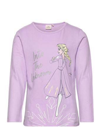 Long-Sleeved T-Shirt Langærmet T-shirt Lilla Frost