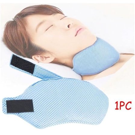 Anti-snorke enhed, anti-snorke halskrave, sove halskrave, anti-snorke bælte, anti-snorke hagestrop