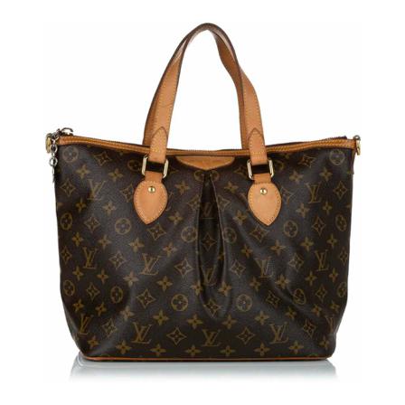 Louis Vuitton Vintage, Tote Bags Bruin, Dames, Maat:ONE Size