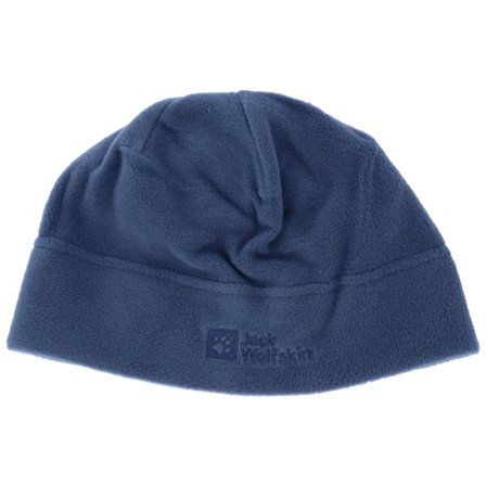 Jack Wolfskin - Blå traditionalbeanie Beanie - Kids Real Stuff Beanie K Midnight Sky Beanie @ Hatstore