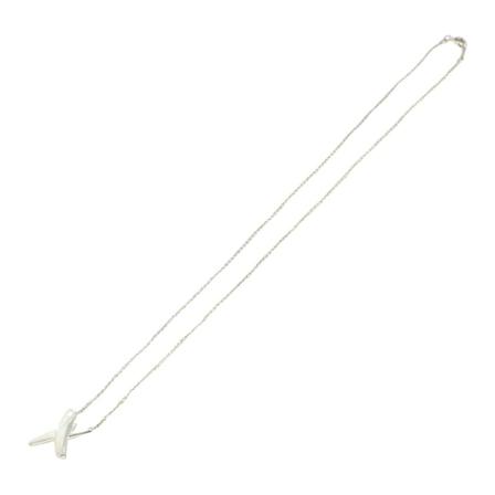 Tiffany & Co. Pre-owned, Necklaces Grijs, Dames, Maat:ONE Size