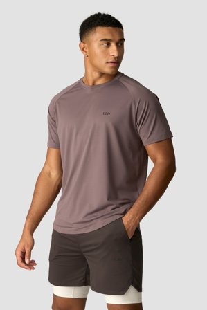 ICANIWILL - Stride Raglan T-shirt Men Midnight Purple - Herre - ICIW