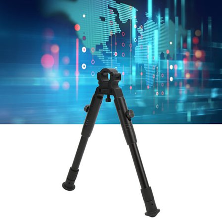 Skydebipod i aluminiumslegering, justerbar hurtigudløserbipod med forbindelse til udendørs brug