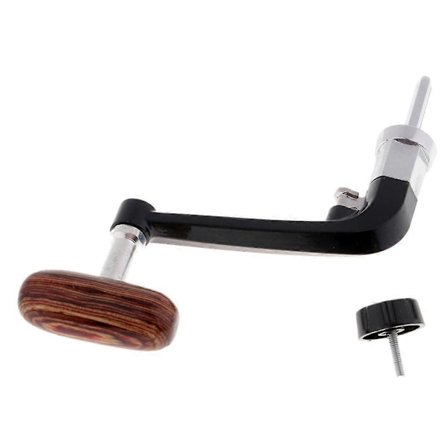 Fiskesnellehåndtak med knott, sammenleggbart håndtak