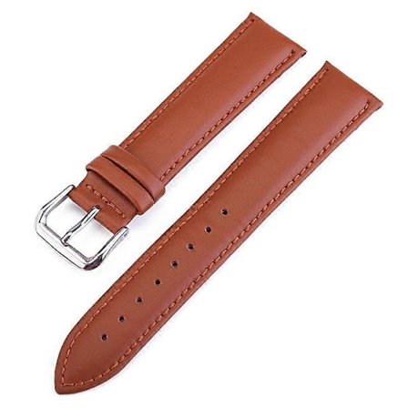 18/20/22/24mm Klokkerem i imitert skinn Kompatibel med Samsung Galaxy Huawei