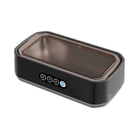 Ultralydrenser for dyprensing av smykker for ringer, briller og mer, 3 moduser, 650 ml vanntank_Billige gaver svart