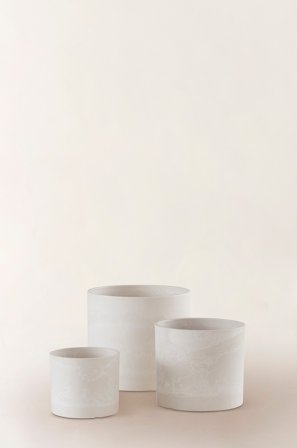 Jotex - Plantepotte 3-pakning Hvit - ABBY - Kjøp Hagekrukker hos Jotex