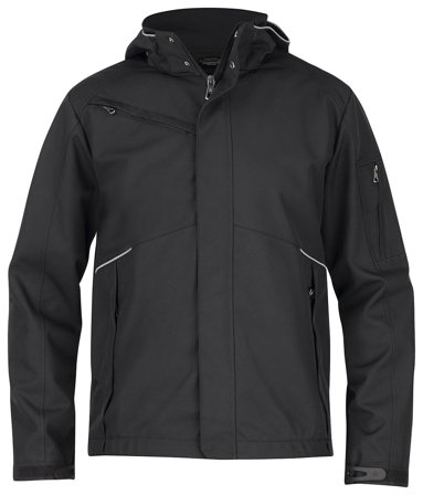 Texstar FJ80199000220 Softshelljakke svart Svart, Klær