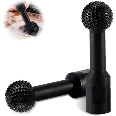 Carve den sfäriska fräsen, 25 mm träformare kula för 115/125 mm vinkelslinga