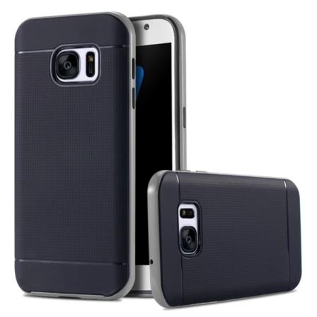 NANO-HYBRID Shockproof skal till Samsung Galazy S7 Edge ORGINAL Grå